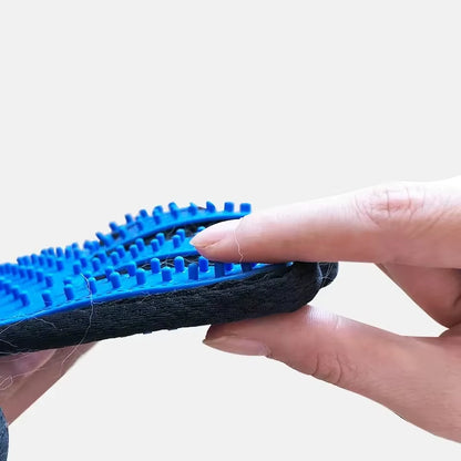 Pet Grooming Glove for Cats and Dogs - Deshedding Brush and Bath Massage Tool