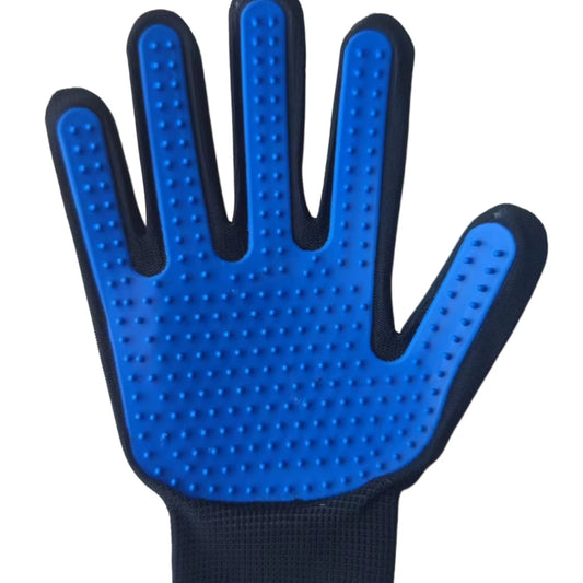 Pet Grooming Glove for Cats and Dogs - Deshedding Brush and Bath Massage Tool