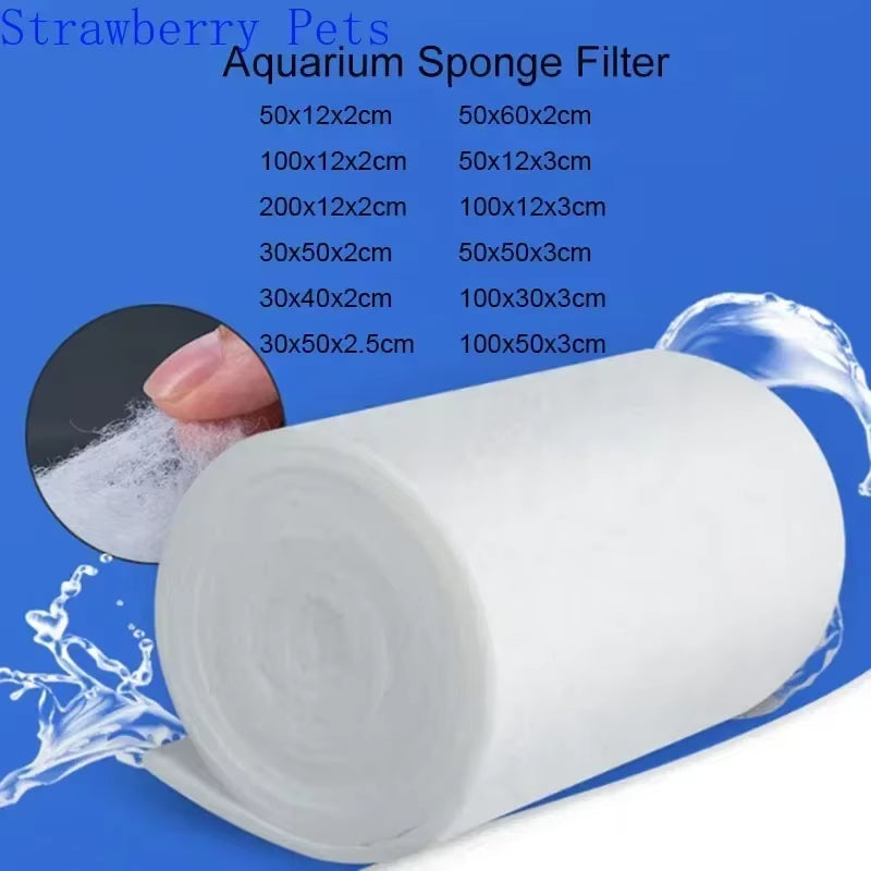 High-Performance Biochemical Filter Cotton Sponge for Aquarium Fish Tanks