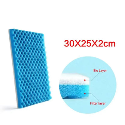 High-Performance Biochemical Filter Cotton Sponge for Aquarium Fish Tanks