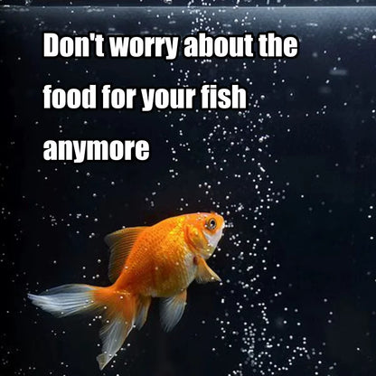 Automatic Fish Feeder with 100ML Capacity, Battery Operated and Programmable Timer for Aquariums - Ideal for Vacation Use