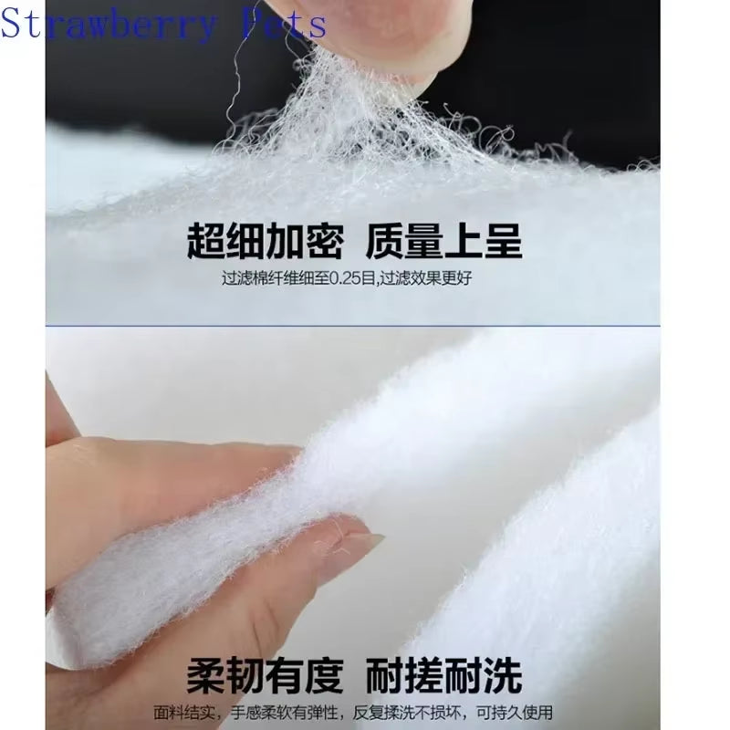 High-Performance Biochemical Filter Cotton Sponge for Aquarium Fish Tanks